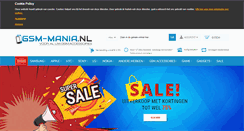 Desktop Screenshot of gsm-mania.nl